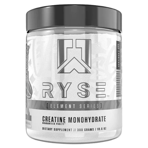 RYSE Up Supplements Element Series Creatine Monohydrate | Increase Lean Muscle Mass | Improve Strength & Power | Reduce Fatigue | Perform Better | 60 Servings