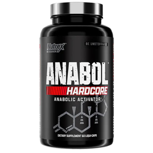 Nutrex Research Anabol Hardcore Anabolic Activator, Muscle Builder and Hardening Agent, 60 Pills