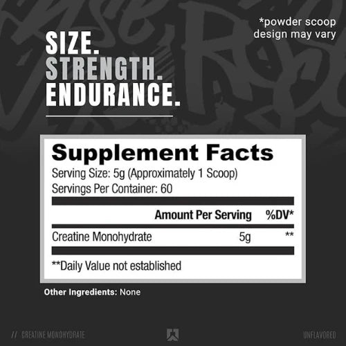 RYSE Up Supplements Element Series Creatine Monohydrate | Increase Lean Muscle Mass | Improve Strength & Power | Reduce Fatigue | Perform Better | 60 Servings